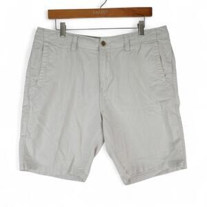 Lucky Brand Shorts Mens 34x9 Linen Blend Resortwear Beach Vacation Minimalist